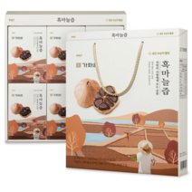 GC녹십자웰빙 가화원 흑마늘즙 선물세트 100% 국내산 흑마늘 60mlx24포, 24포, 1박스
