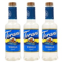 Torani 토라니 바닐라 시럽 슈가 프리 375 ml x 3개, 375ml