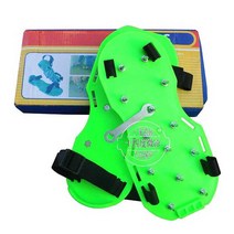 잔디 에어레이션 신발형 에어레이터신발 괭이 고르기, 스파이크 4cm