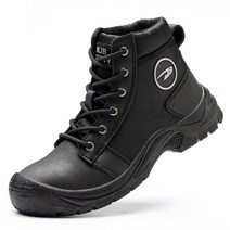 WYCDMJ 남성 및 여성용 스틸 토 부츠 미끄럼 방지 안전 작업화 편안하고 가벼운 정전기 하이-브라운 [미국 직배송], 11.5 Women/9.5 Men, High brown