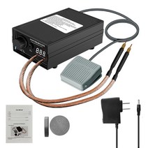스팟용접기 소형 헤이 스폿 가정용 용접기 전기 자동 8000W 18650 배터리 용 DIY 용접 기계 0103mm 니켈 스트립, EU Pedal, 1개