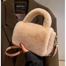 페이크퍼 털가방 토트백 크로스백 3컬러