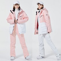 여성 스키복세트 여자 스노우 보드복 방한방풍 상하의