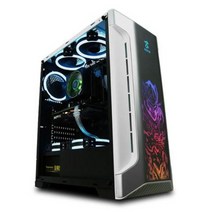 컴퓨터 수냉식 본체 특이한 PC 케이스 BJ 유튜버 다나와 조립 게이밍 LA-000031265, 01 경천형천RGB맞춤화이트