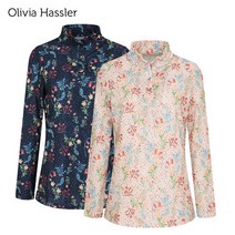[올리비아하슬러] 플라워 패턴 블라우스_OH9WTS103