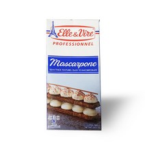 엘르앤비르 마스카포네 치즈 1L [냉장] Mascarpone/마스카포네치즈, 5개