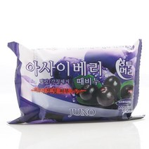 상투머리 피부각질 아사이베리 때비누 150g 3입 때줄, 1