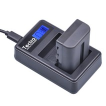 배터리호환 2X NP-FM500H NP 배터리 + LCD 듀얼 USB 충전기 소니호환 알파 A58 A57 A65 A77 A9호환9 A9호환, 01 1 Pcs