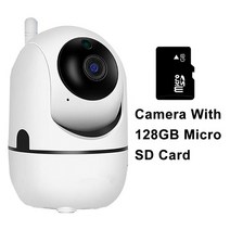 애견모니터 베이비모니터 무선cctv Anpviz 미니 PTZ 카메라 실내 스마트 베이비 모니터 무선 IP 지원 5G, 04 Camera With 128GB