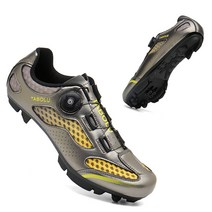 CAICHEN 타보루 자전거신발 남여공용 평페달용신발 로드용 MTB용 클릿슈즈 사이클 라이딩 T15, MTB용 그레이, 270