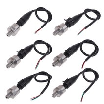 30 psi ~ 500 psi DC5V 1/8NPT 압력 변환기 트랜스미터 센서 스테인레스 스틸 오일 공기 물|압력 송신기|, 1개, 30psi