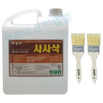 사사삭4kg 사사삭4L 1개 사사삭줄눈세정제 사사삭욕실청소세제 줄눈세척제, 4L