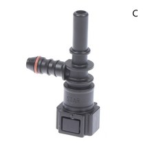 연료 파이프 1pc 7.89 ID6 자동 연료 라인 Bundy 티 호스 커플러 나일론 오토바이 Accessoires, 02 C