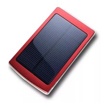 캠핑용 파워뱅크 올인원 220V 12V 배터리 30000mah 태양 보조베터리 qc USB poverbank 빠른 충전 방수 야외 캠핑 빛 물, 빨간색
