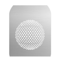 SOONPHO OT1 그래픽 카드 스누트 광학 콘덴서 배경 프로젝션 Godox LED 조명용 DIY 그늘 사진, 17 6, 1개
