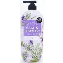 온더바디 수퍼보타닉 세이지 로즈마리 바디워시 865ml, 4개