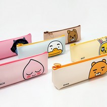 카카오프렌즈 미니삼각필통(라이언 어피치 무지 네오 프로도 튜브) 홍보기념품 단체판촉물 기업 회사 행사기념품 개업선물 학원홍보