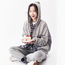 [지오다노] 321923 NEW 장희령 브러시드 후드 집업 05321923