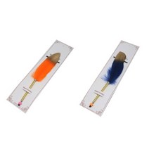 특이한 깃털 볼펜 신기한 잘써지는 학용품 판촉물, 남색050960CJ