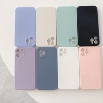 스메르 스퀘어 사각 소프트 실리콘 젤리 휴대폰 케이스
