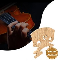 바이올린줄 Select Figured Violin Bridge Unslotted Semi Finished 에어 드라이 AA 그레이드 메이플 E 에, 05 Flower