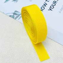 헤세드 NEW)20mm 폴리웨이빙끈 (5마-450cm), 옐로우