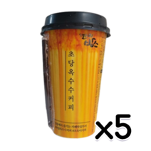 강릉 갤러리밥스 초당옥수수커피 컵커피 300ml x 5개