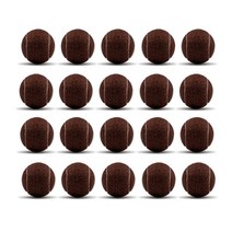 KI에코비 테니스공 의자 발커버 20개, 진브라운