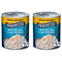 Progresso 클램차우더 잉글랜드 조개스프 18.5OZ(524g) 2개 2265291