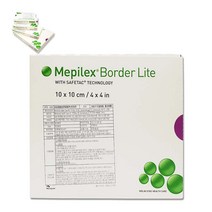 메피렉스 보더 라이트 10x10cm 5매 1박스 메필렉스 폼드레싱, 1개
