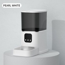 강아지 자동급식기 공급기 급여기 자율배식 반려견 자율급식 사료 배식기 고양이, WHITE_with camera | CHINA