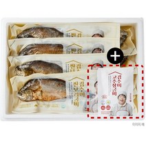 김수미 영광법성포 찐 보리굴비 특대 대 고급포장 선물세트, (대)175g x 8팩 +고추장굴비 2팩
