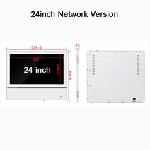 did모니터 광고용모니터 전자메뉴판 19/ 22 빌딩 엘리베이터 벽 산 LCD 광고 모니터 LED 울트라 얇은 프레, 12 24in Network