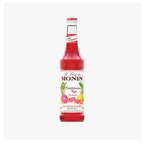 Monin 모닌 핑크 그레이프 프룻 자몽 시럽 병 Pink grapefruit syrup 700ml, 1세트