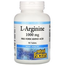 내출럴펙터스 엘아르기닌 알기닌 L-아르기닌 1 000mg 90정, One Color, One Size