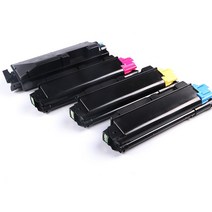 토너카트리지 CMYK 4 개대 토너 카트리지 5142 Kyocera ECOSYS P6130cdn 폐 컨테이너 포함, 한개옵션1, 한개옵션0