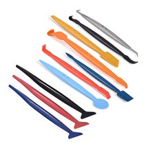 스크레이퍼 FOSHIO 탄소 섬유 비닐 랩 마그네틱 스틱 스퀴지 PPF 엣지 터킹 윈도우 틴트 헤드라이트 필름 설치 도구 키트, [02] Type B 3pcs