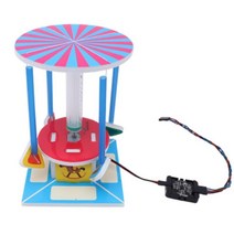 컴퓨터언어 코딩따라하기 회전그네실험 DIY 놀이학습 키트 창의과학 이론 기관, 필수구성키트(코딩실험시 반드시 필요함)