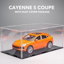 자동차모형 포르쉐 카이엔 1:24 미니카 미니어쳐 프라모델 피규어 다이캐스트 합금 키덜트, 1/24, 포르쉐 카이엔 S 쿠페 화이트