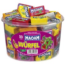 하리보 마오암 큐브 젤리 50개입 Maoam Cubes 50 Pieces 1100g by HARIBO, 1개