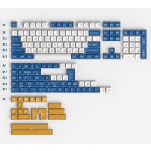 g-mky af sa keycap abs 유선 usb 기계식 게임용 키보드 용 체리 mx 스위치 키 캡 용 이중 샷 키 캡, 키트 2