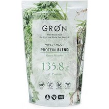GRON (그론) 소이 프로테인 슈퍼 푸드 배합 국산 무첨가 비건 대응 글루텐 프리 (그린 몬스터 240g), one option, one option