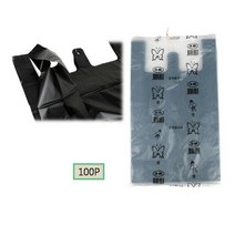 3호 흑봉투 박카스 담는 봉투 문구점 비닐 봉지 100매