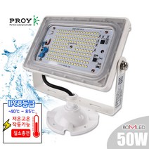 대도 LED투광기 50W 블랙 화이트 방수 특허 질소충전 창고 야외 간판, 화이트 투광등50W 주광색(하얀빛)