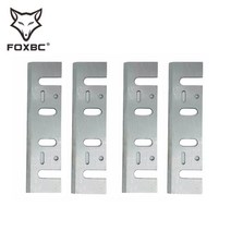 목공 용품 인테리어 소품 제작 드릴 부품 Foxbc 110mm hss 대패 블레이드 makita 1911b 1912b 1002ba interskol electric 대패 칼, 없음