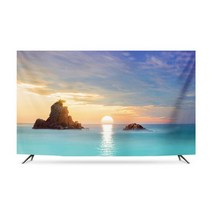 명화 티비 TV 덮개 가리개 인치 종류별 모니터 선라이즈 힐링 먼지 커버 42 55 65 75 80 액자 풍경 HA10, 50인치 아침 햇살