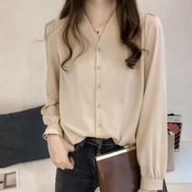 셀러허브(잡화) 구김없는 오피스룩 블라우스 정장셔츠 셔츠남방