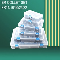 고정밀 0.005mm CNC 밀링 공구 홀더 조각 기계 선반 1 세트 ER11 ER16, [01]