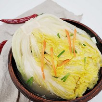 경자네 맛있는 전라도 가정식 국내산 아삭아삭 수제 백김치 2kg/3kg, 3kg, 1개