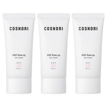 코스노리 마일드 톤업 선크림 50ml * 3개, 단품